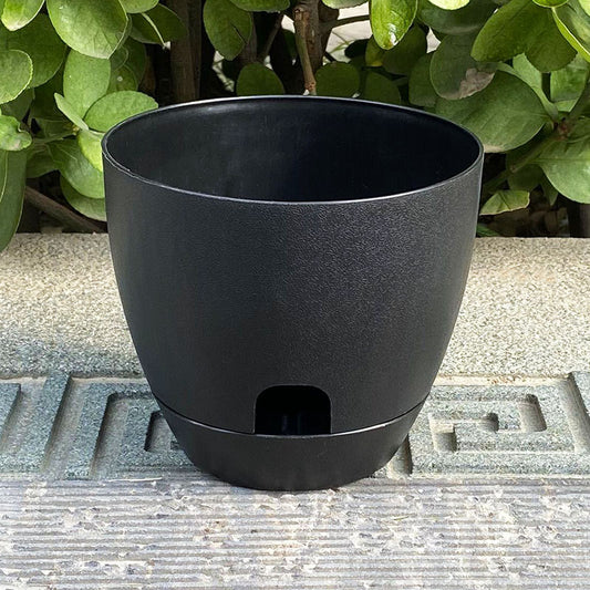 Planter with in-built tray